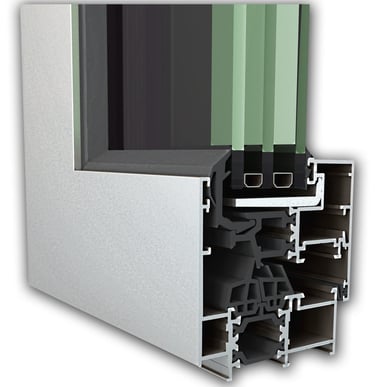 Ventana de hoja oculta