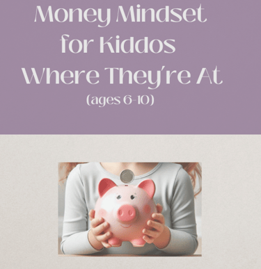 a woman holding a piggy bank
