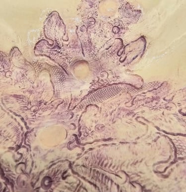 Pamela Sue Perry, custom wedding platter, bride and groom platter, Chanticleer Ceramics