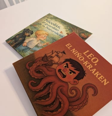 portadas de cuentos personalizados con valores