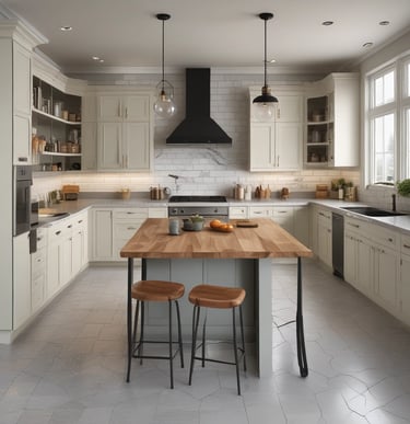 A vibrant kitchenware display featuring colorful utensils and gadgets.