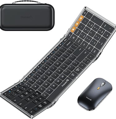 a keyboard and mouse mouse on a white background