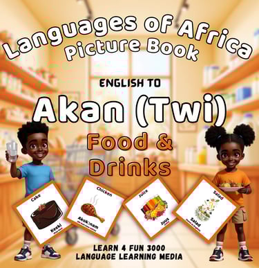 Akan (Twi) Food and Drinks Picture Book