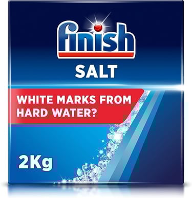 a box of finish salt whitening soap