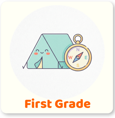 First grade academic and Islamic studies curriculum for online learners