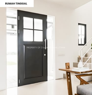 Pintu SWP finishing Duco untuk rumah tinggal 