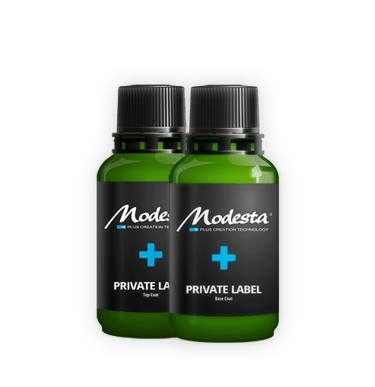 a bottle of private label
