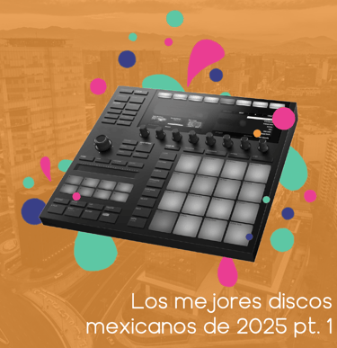 Portada de la lista Los Mejores Discos Mexicanos de 2025 parte 1.