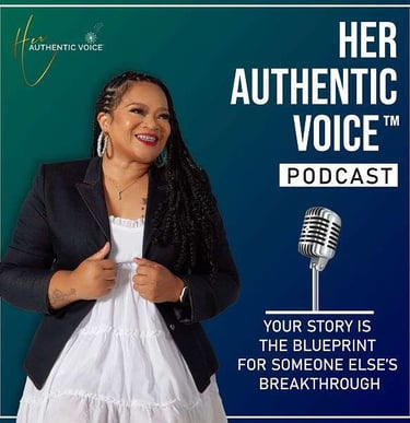 Her Authentic Voice podcast show art