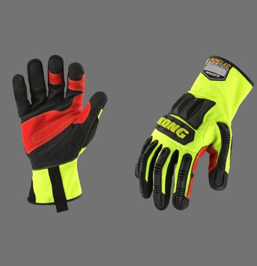 High performance industrial safety gloves for hand protection in hazardous environments