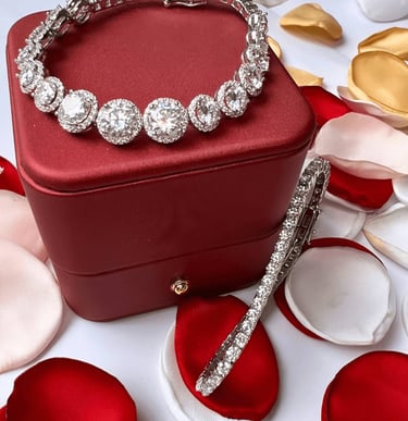 Bracelet de tennis en diamants de 10,4 carats