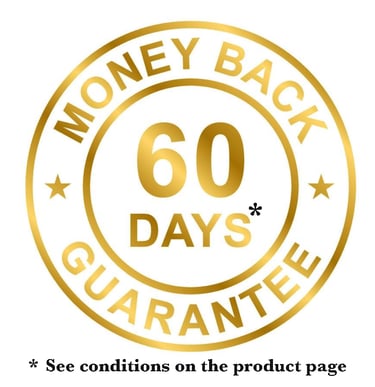 60-day money-back guarantee