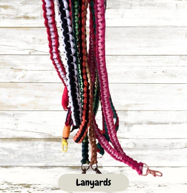 lanyards handmade macrame