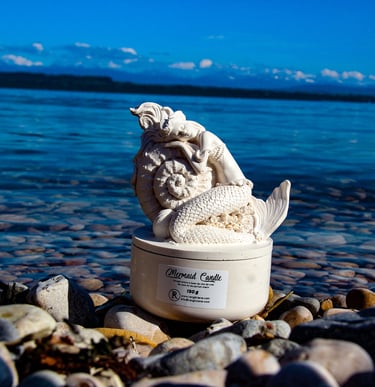 Mermaid Candle by Rangliciene