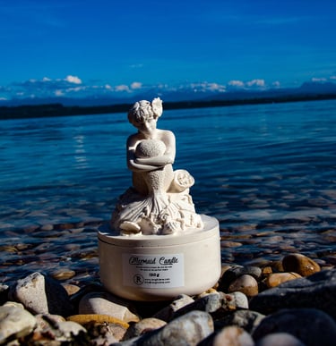 Mermaid Candle by Rangliciene