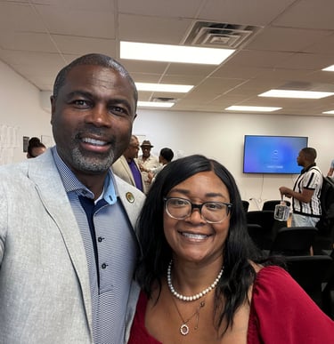 365 WE THRIVE AT CAPACITY BUILDING TRAINING PICTURED WITH REP LA SHAWN K. FORD