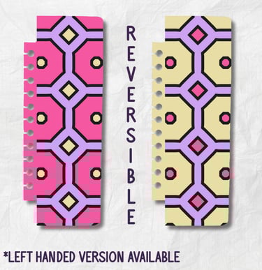 mindful patterns reversible snap-in bookmark