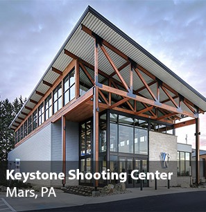 Keystone Shooting Center shooting range building in Mars, Pennsylvania