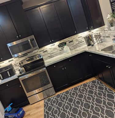 Kitchen backsplash and appliance upgrade Dayton OH