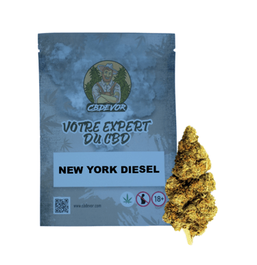 Un sachet avec une fleur (NEW YORK DIESEL)
