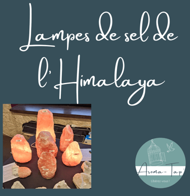lampes de sel de l'himalaya