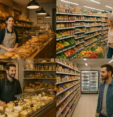 Nettoyage de commerces Alimentaires