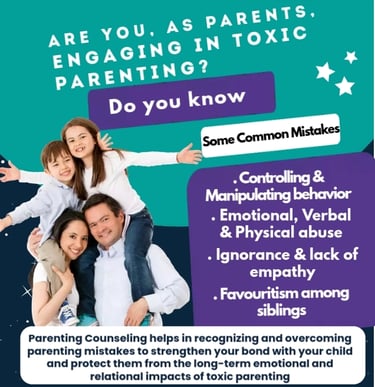 Mistakes in parenting