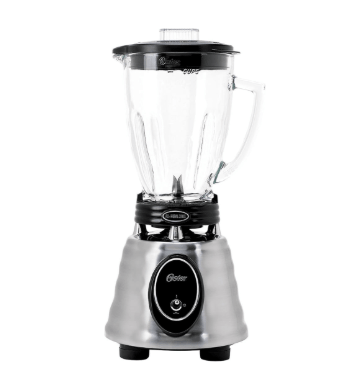 Oster Classic Series Heritage Blender 1000W borosilicate glass jar non-toxic stainless steel blades