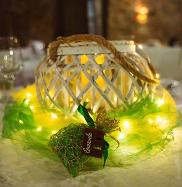 centrotavola e segnaposto