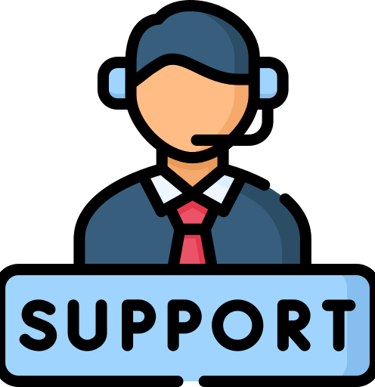 Customer care representative icon