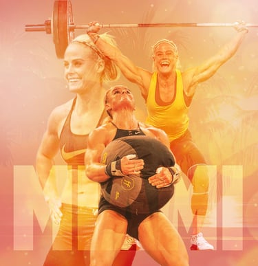 Cross-fit Instagram post