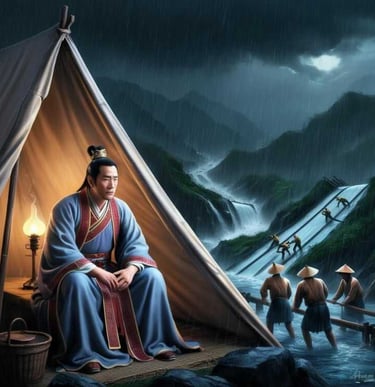 xây kênh nhà lê gặp trở ngại