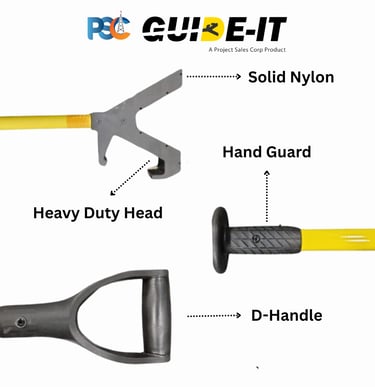 PSC Guide-It Push Pull Tool  Heavy Duty Hands-Free Safety Stick 