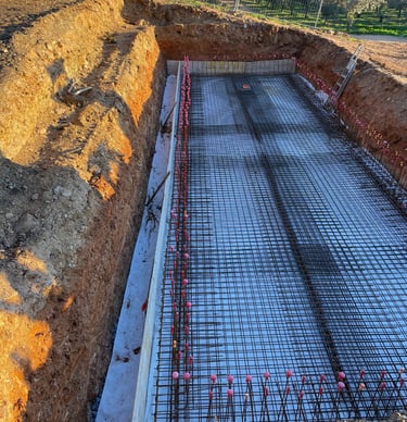 Fondations sol piscine par EGPR à La Seyne-sur-mer