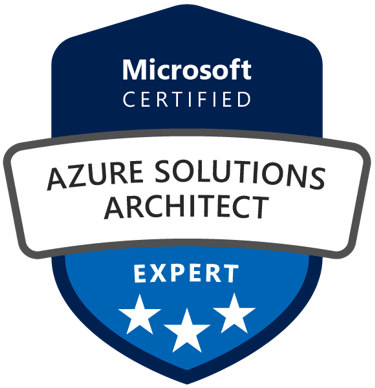 Microsoft Certified Azure Solutions Architect Expert AZ-305 certyficate