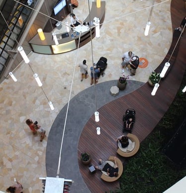 Tiled flooring
