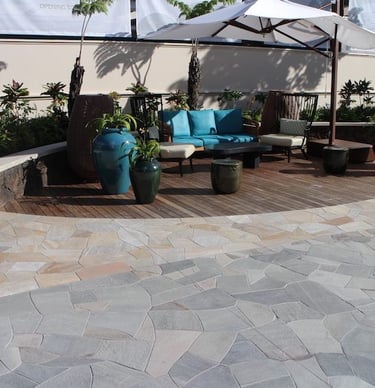 Tiled flooring