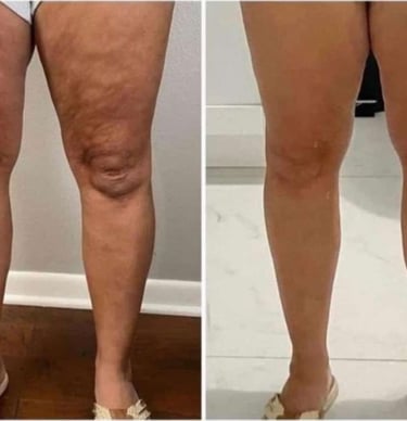 Lifevantage Collagen Before and After Results - woman legs