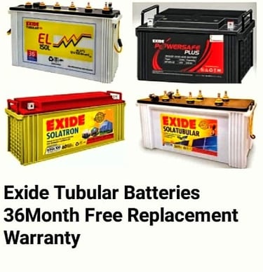 Battery all types.
