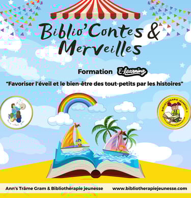Formation petite enfance bibliothérapie tout-petits conteuse contes
