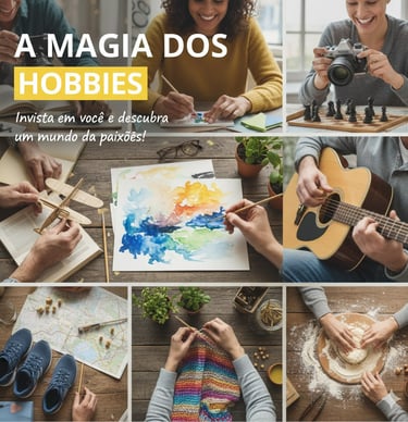 Hobbies um bem-estar para o corpo e equilibrio