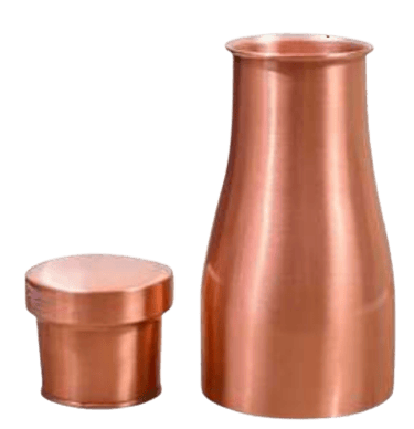 Plain Copper Carafe – Elegant Drinkware for Export