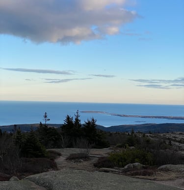Stark Atlantic Acadia National Park View Cadillac summit