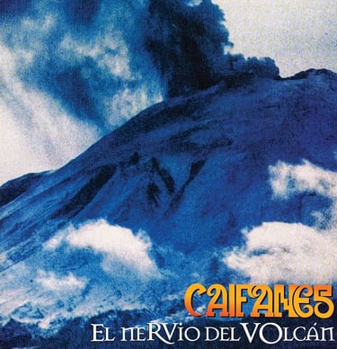 Portada del disco El Nervio del Volcán.