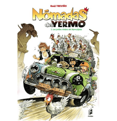 Portada del libro Nómadas del Yermo.