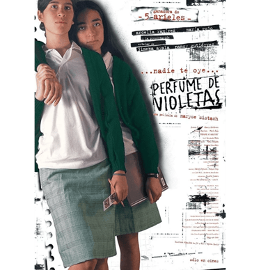 Portada de la película Perfume de Violetas.