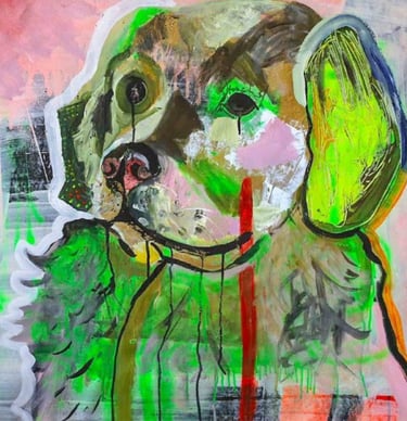 Portada del disco Perro Verde y Triste.