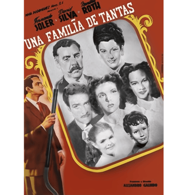 Portada de la película Una Familia de Tantas.