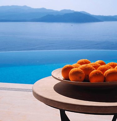 Kas View from Villa and Pool