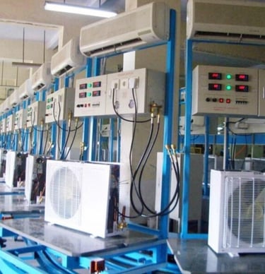 Appliances assembly line